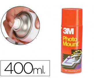 Pegamento 3m spray photo mount adhesivo permanente bote de 400 ml
