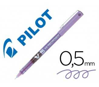 Rotulador pilot punta aguja v-5 violeta 0.5 mm