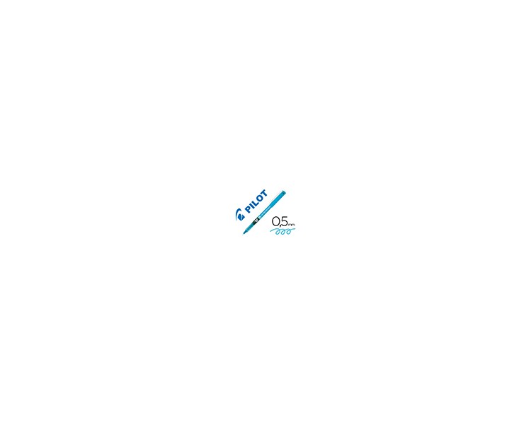 Rotulador pilot punta aguja v-5 azul claro 0.5 mm