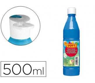Tempera liquida jovi escolar 500 ml azul cyan