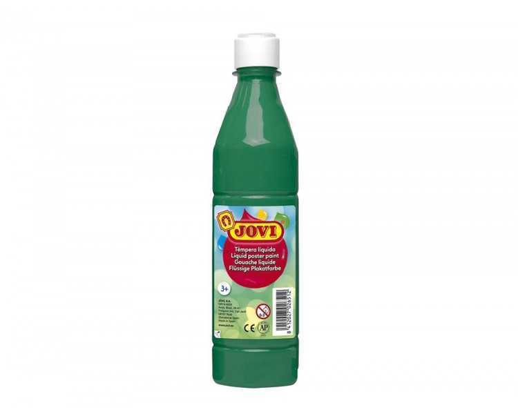 Tempera liquida jovi escolar 500 ml verde oscuro