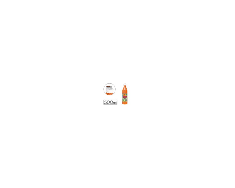 Tempera liquida jovi escolar 500 ml naranja