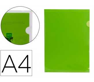 Carpeta liderpapel dossier uñero 44003 polipropileno din a4 verde 20 hojas