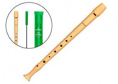 Flauta hohner 9508 color marfil funda verde