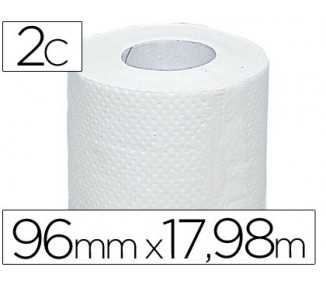 Papel higienico olimpic 2 capas-96,3mm ancho x 17,98m largo paquete de 4 rollos