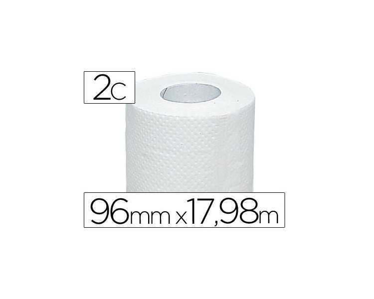 Papel higienico olimpic 2 capas-96,3mm ancho x 17,98m largo paquete de 4 rollos
