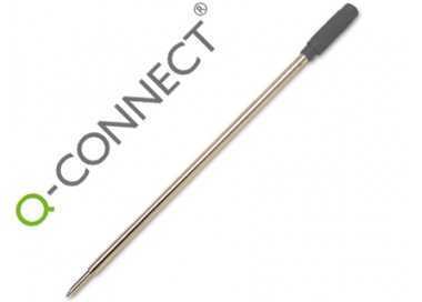 Recambio boligrafo q-connect tipo cross negro