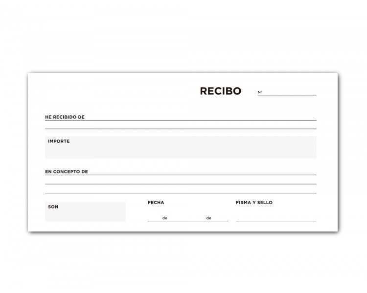 Talonario liderpapel recibos 3/fº original t136 sin matriz