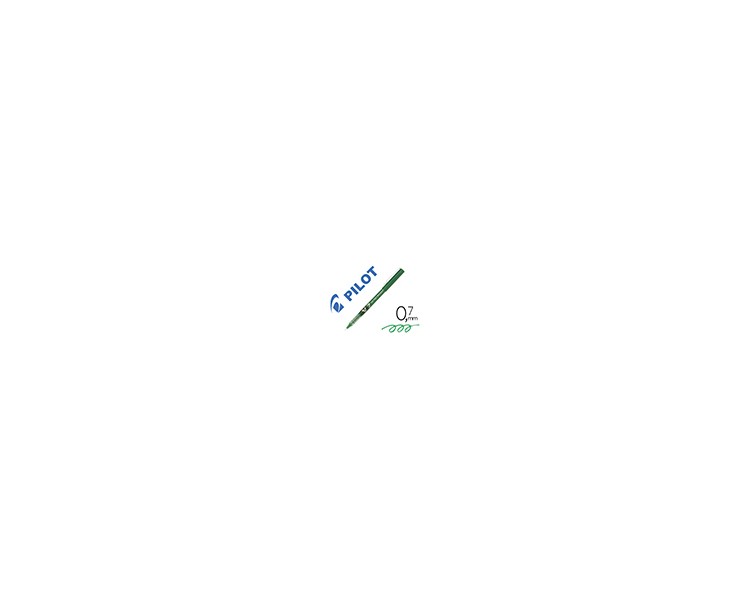 Rotulador pilot punta aguja v-7 verde 0.7 mm