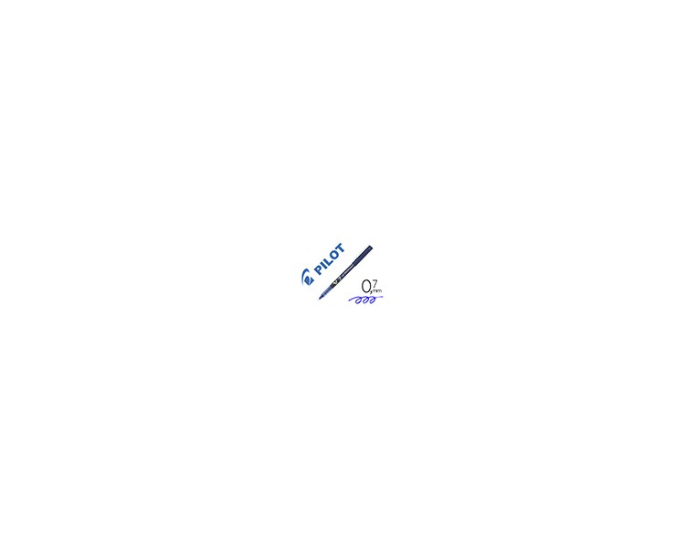 Rotulador pilot punta aguja v-7 azul 0.7 mm