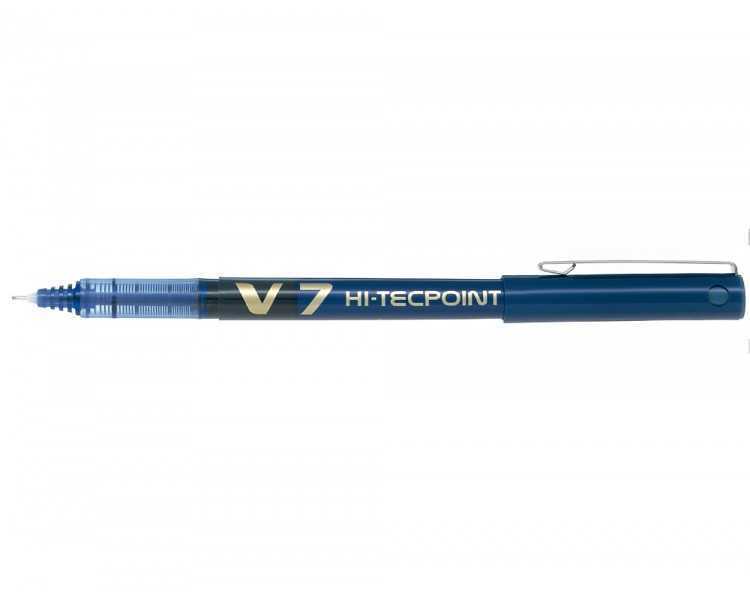 Rotulador pilot punta aguja v-7 azul 0.7 mm
