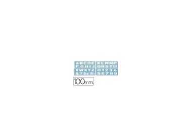 Plantilla liderpapel rotulacion 1800 letras y numeros 100 mm