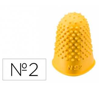 Dediles q-connect goma nº2 22-24 mm diametro caja de 12 unidades color amarillo