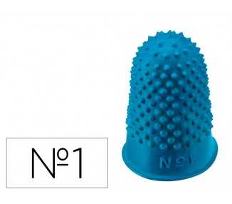 Dediles q-connect goma nº1 20-22 mm diametro caja de 12 unidades color azul