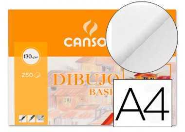 Papel dibujo basik 210x297 130 gr sin recuadro
