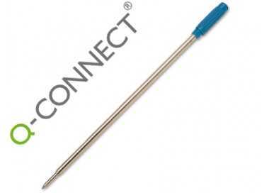 Recambio boligrafo q-connect tipo cross azul