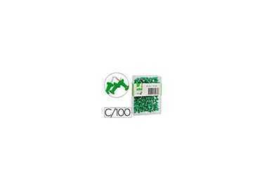 Señalizador de planos q-connect verde caja de 100 unidades