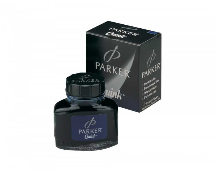 Tinta estilografica parker azul permanente bote 57 ml
