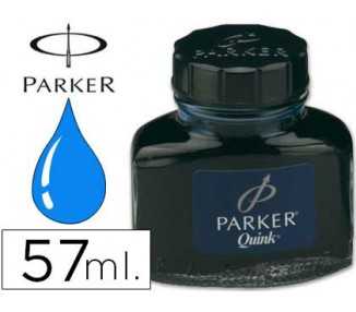 Tinta estilografica parker azul real bote 57 ml