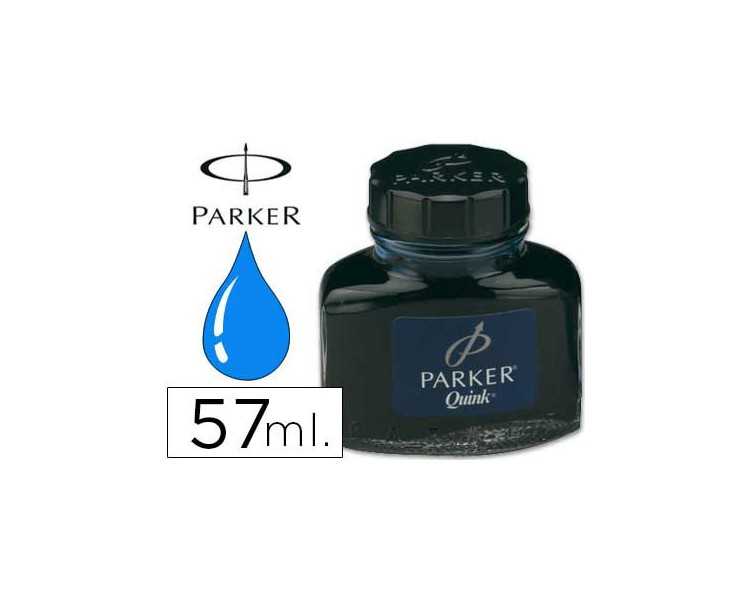 Tinta estilografica parker azul real bote 57 ml