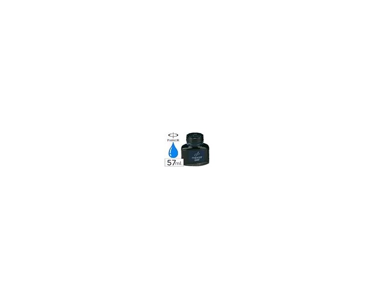 Tinta estilografica parker azul real bote 57 ml