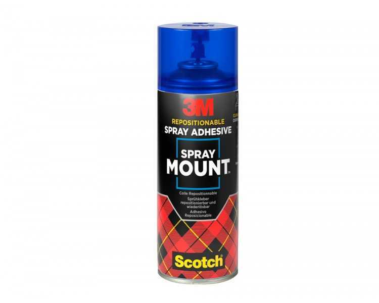 Pegamento 3m spray mount adhesivo reposicionable bote de 400 ml