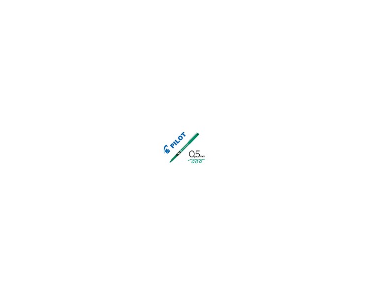 Rotulador pilot punta aguja v-5 verde 0.5 mm