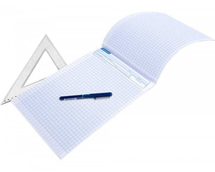 Bloc examenes liderpapel cuadro 2mm folio 40 hojas 60g/m2