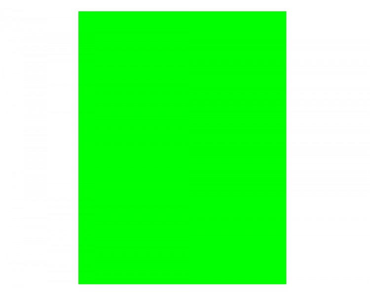 Cartulina fluorescente verde 50x65 cm 230 gr
