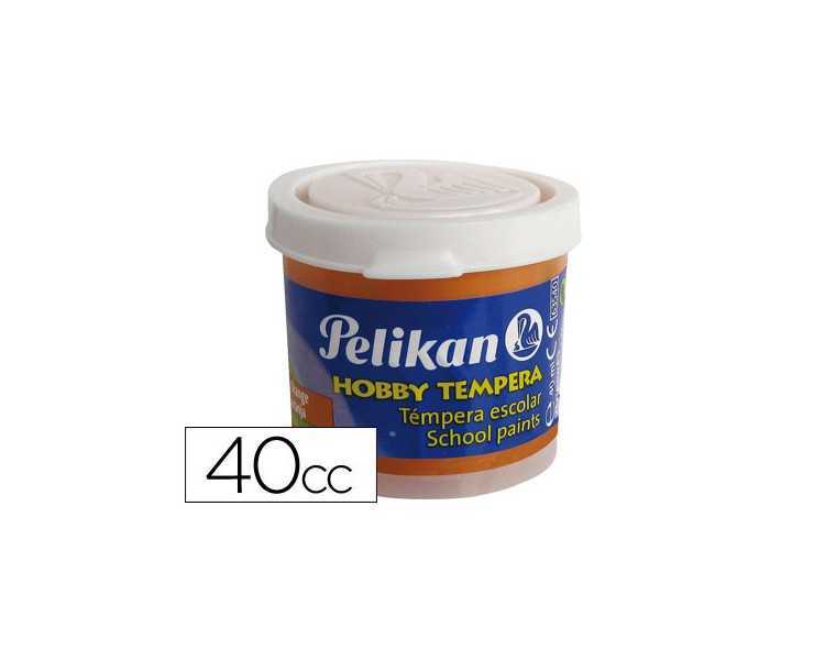Tempera hobby 40 cc naranja -n.59b