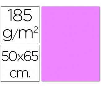 Cartulina guarro lila 50x65 cm 185 gr