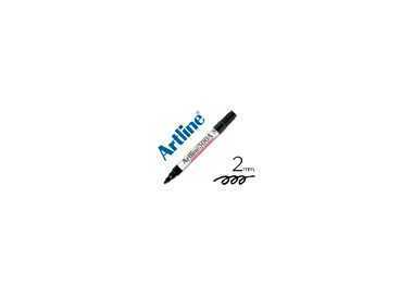 Rotulador artline pizarra ek-500 negro punta redonda 2 mm recargable
