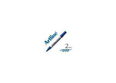 Rotulador artline pizarra ek-500 azul punta redonda 2 mm recargable