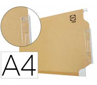 Carpeta colgante gio din a4 visor lateral tamaño 330x275x345 mm