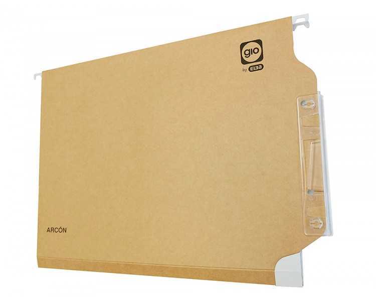 Carpeta colgante gio din a4 visor lateral tamaño 330x275x345 mm