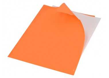 Carpeta liderpapel dossier uñero polipropileno din a4 naranja fluor opaco 20 hojas
