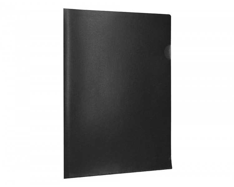 Carpeta liderpapel dossier uñero polipropileno din a4 negro opaco 20 hojas