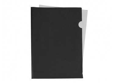 Carpeta liderpapel dossier uñero polipropileno din a4 negro opaco 20 hojas Carpeta liderpapel dossier uñero polipropileno din a4 negro opaco 20 hojas