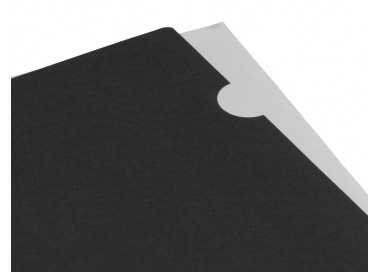 Carpeta liderpapel dossier uñero polipropileno din a4 negro opaco 20 hojas Carpeta liderpapel dossier uñero polipropileno din a4 negro opaco 20 hojas