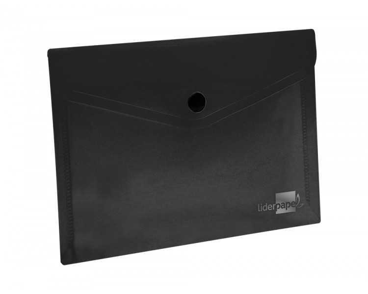Carpeta liderpapel dossier broche polipropileno din a7 negro opaco