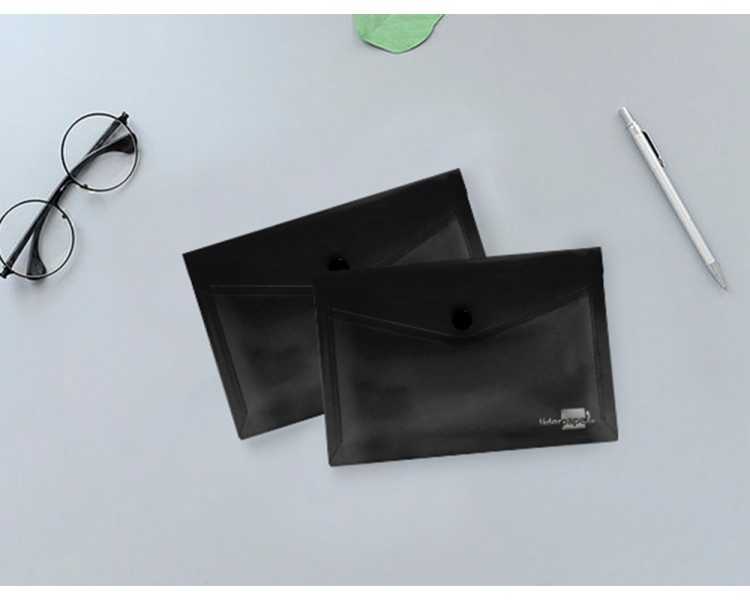 Carpeta liderpapel dossier broche polipropileno din a7 negro opaco