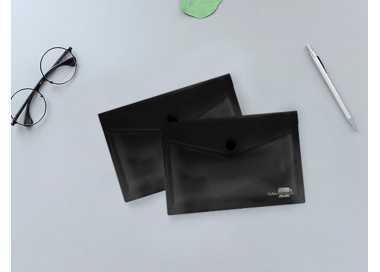 Carpeta liderpapel dossier broche polipropileno din a7 negro opaco