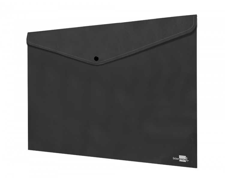 Carpeta liderpapel dossier broche 44243 polipropileno din a3 negro opaco