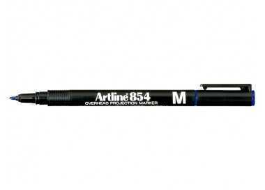 Rotulador artline retroproyeccion punta fibra permanente ek-854 azul -punta redonda 1 mm Rotulador artline retroproyeccion punta fibra permanente ek-854 azul -punta redonda 1 mm