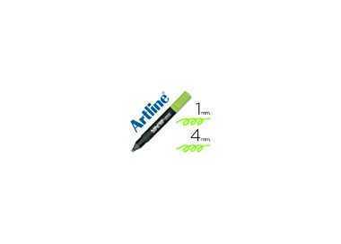 Rotulador artline fluorescente ek-660 verde punta biselada Rotulador artline fluorescente ek-660 verde punta biselada