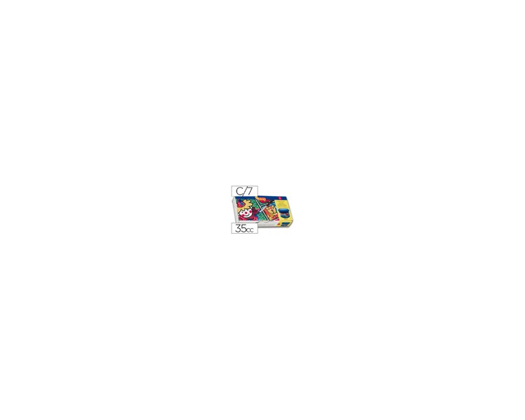 Tempera jovi 35 ml caja de 7 colores surtidos