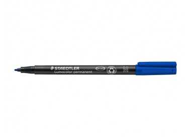 Rotulador staedtler lumocolor retroproyeccion punta de fibrapermanente 317-3 azul punta media redonda 0.8-1 mm Rotulador staedtler lumocolor retroproyeccion punta de fibrapermanente 317-3 azul punta media redonda 0.8-1 mm