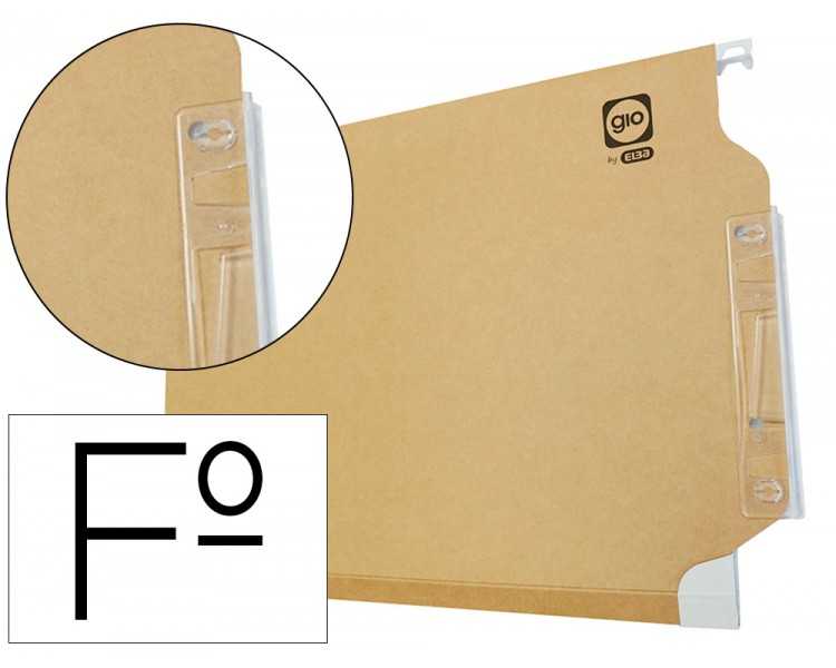 Carpeta colgante gio folio 50200 visor lateral -tamaño 365x275x355 mm