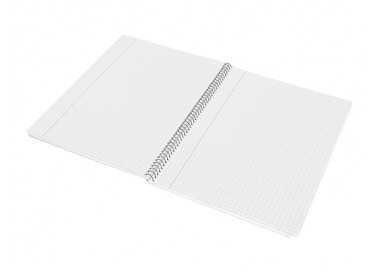 Cuaderno espiral liderpapel folio witty tapa dura 80h 75gr cuadro 4mm con margen color violeta Cuaderno espiral liderpapel folio witty tapa dura 80h 75gr cuadro 4mm con margen color violeta