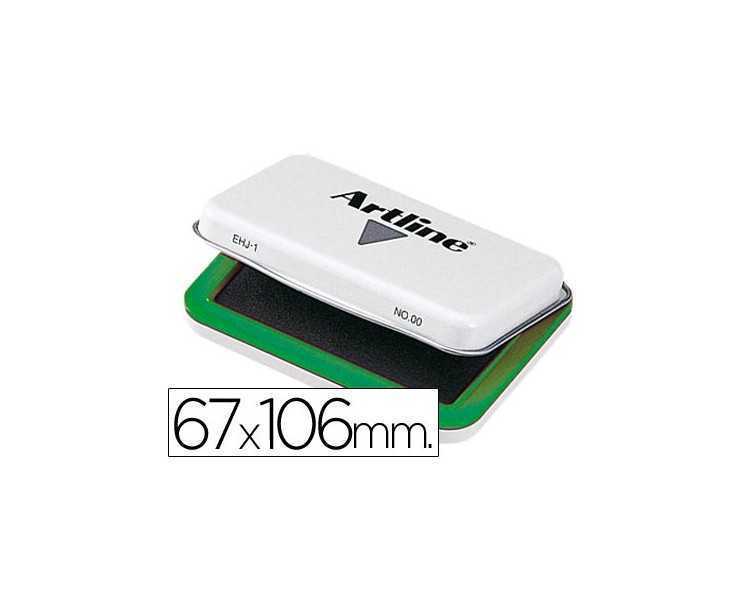 Tampon artline nº1 verde 67x106 mm